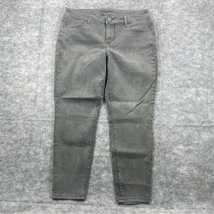 Maurices Gray Straight Leg Jeans